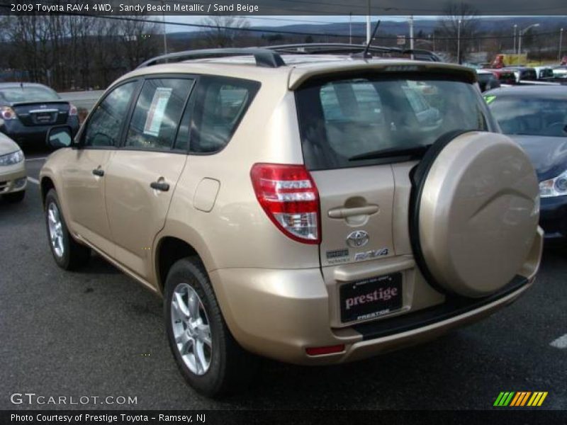 Sandy Beach Metallic / Sand Beige 2009 Toyota RAV4 4WD