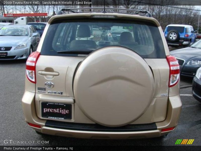 Sandy Beach Metallic / Sand Beige 2009 Toyota RAV4 4WD