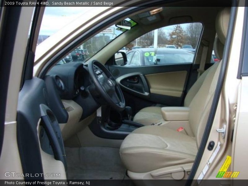 Sandy Beach Metallic / Sand Beige 2009 Toyota RAV4 4WD