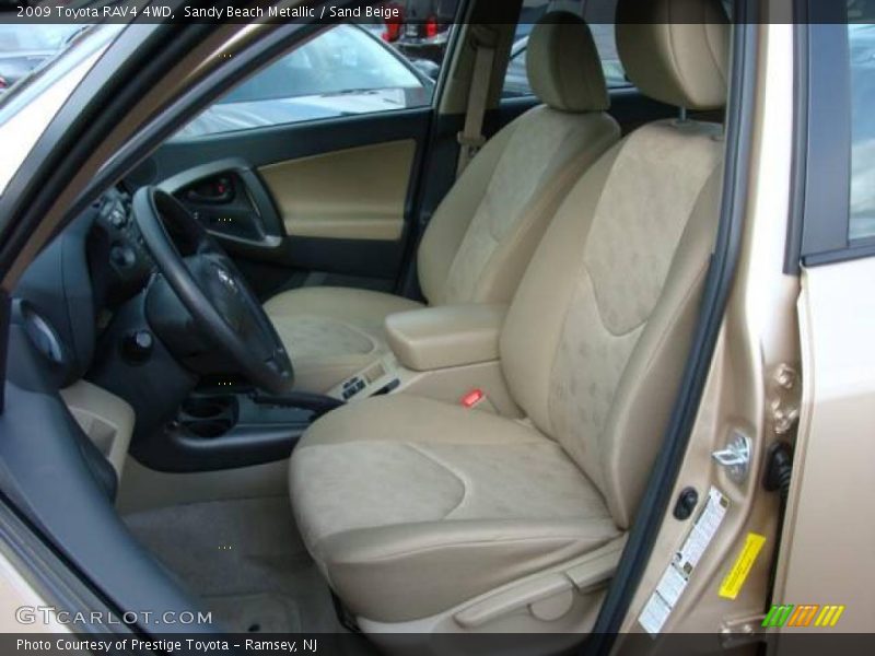 Sandy Beach Metallic / Sand Beige 2009 Toyota RAV4 4WD