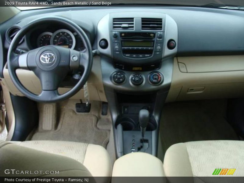 Sandy Beach Metallic / Sand Beige 2009 Toyota RAV4 4WD