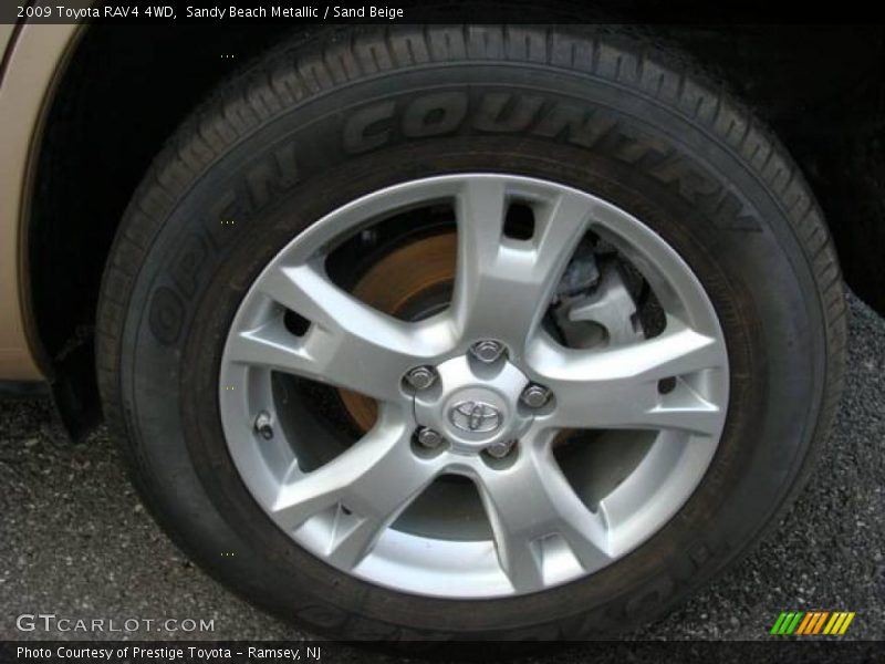 Sandy Beach Metallic / Sand Beige 2009 Toyota RAV4 4WD