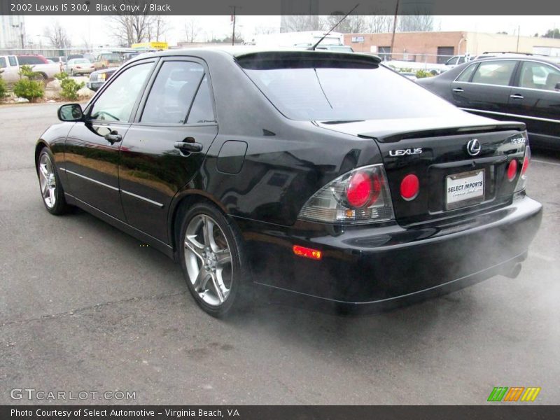 Black Onyx / Black 2002 Lexus IS 300