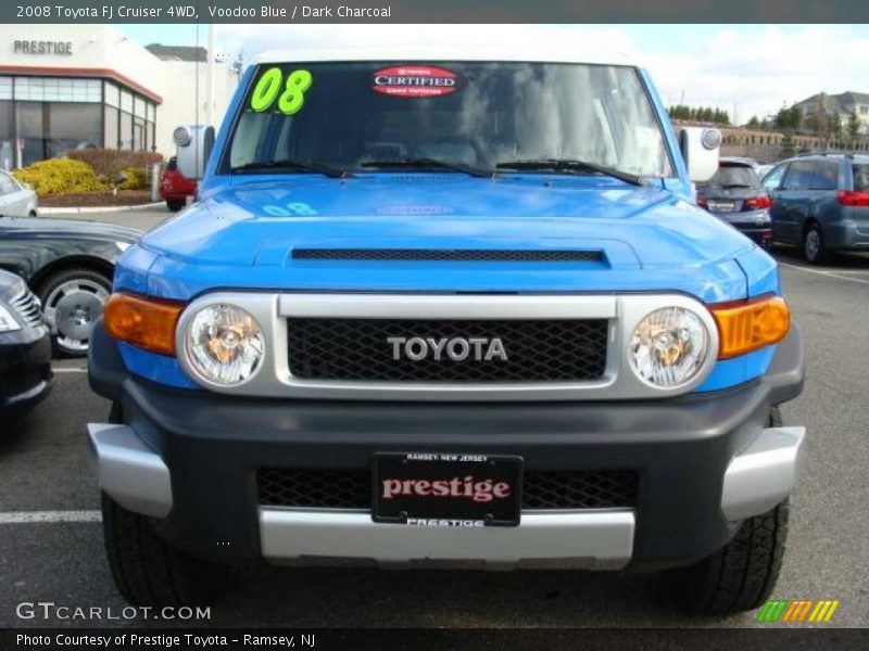 Voodoo Blue / Dark Charcoal 2008 Toyota FJ Cruiser 4WD
