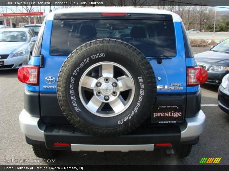 Voodoo Blue / Dark Charcoal 2008 Toyota FJ Cruiser 4WD