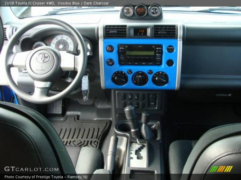 Voodoo Blue / Dark Charcoal 2008 Toyota FJ Cruiser 4WD