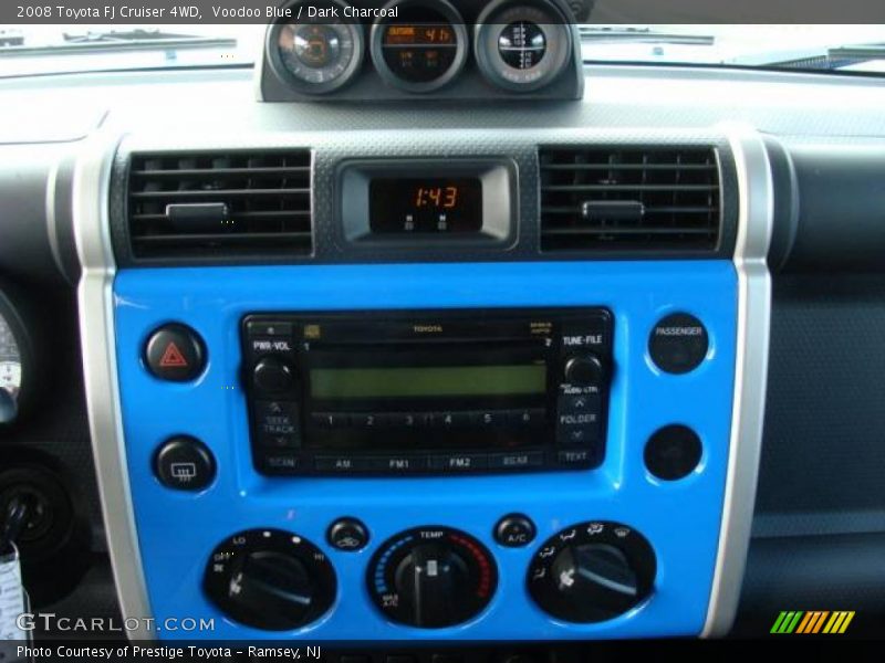 Voodoo Blue / Dark Charcoal 2008 Toyota FJ Cruiser 4WD