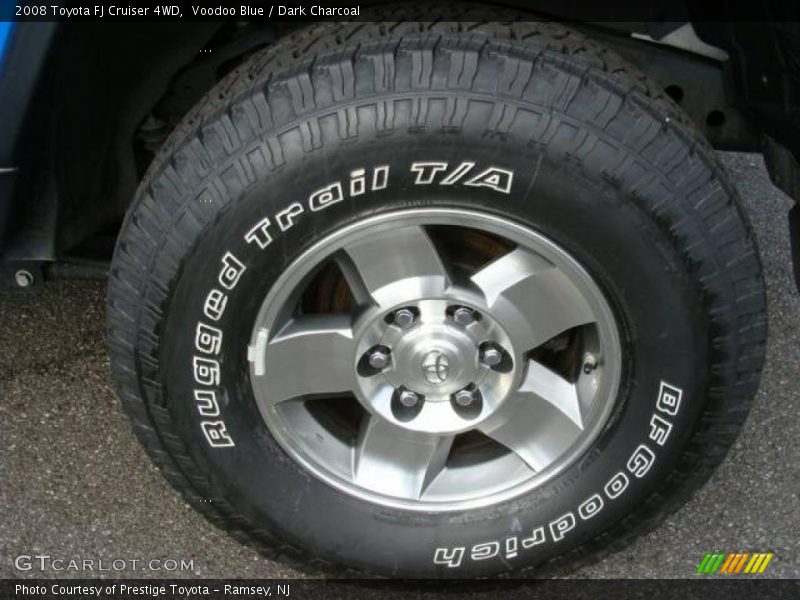 Voodoo Blue / Dark Charcoal 2008 Toyota FJ Cruiser 4WD