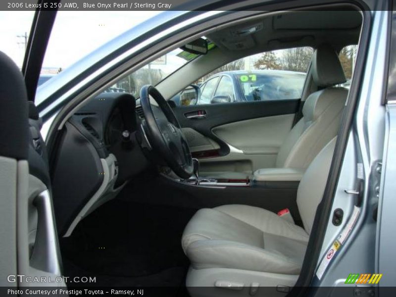 Blue Onyx Pearl / Sterling Gray 2006 Lexus IS 250 AWD
