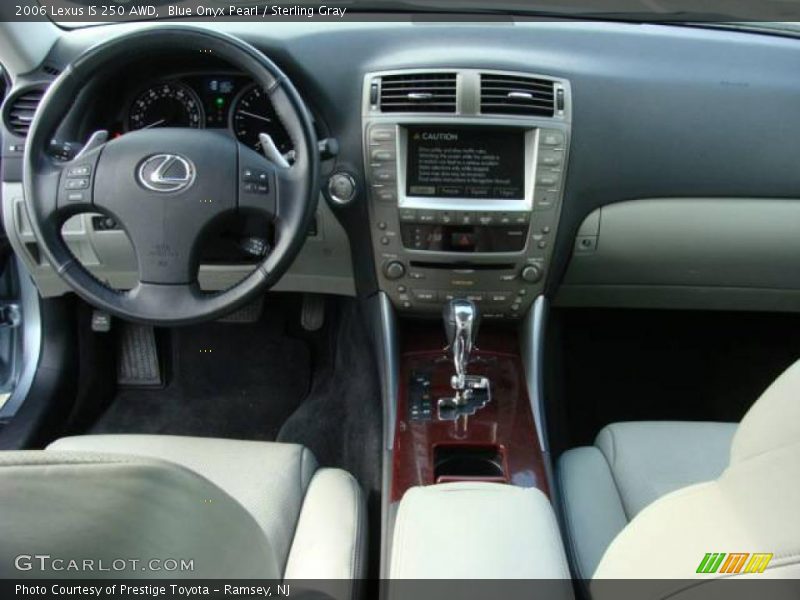 Blue Onyx Pearl / Sterling Gray 2006 Lexus IS 250 AWD