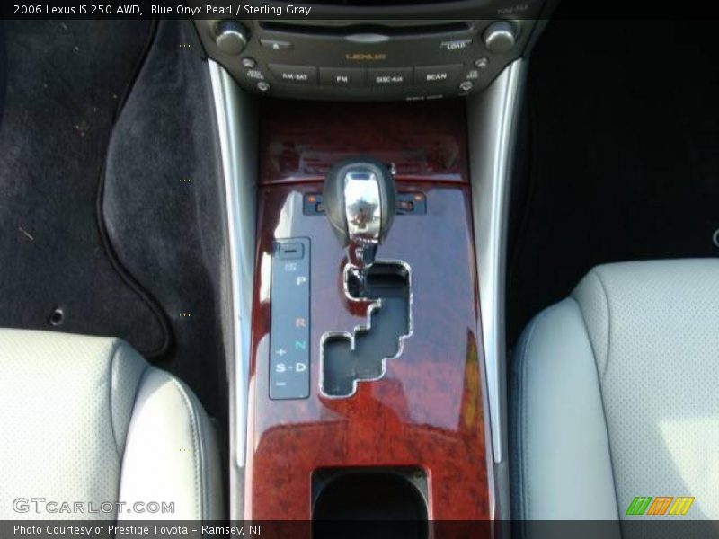 Blue Onyx Pearl / Sterling Gray 2006 Lexus IS 250 AWD