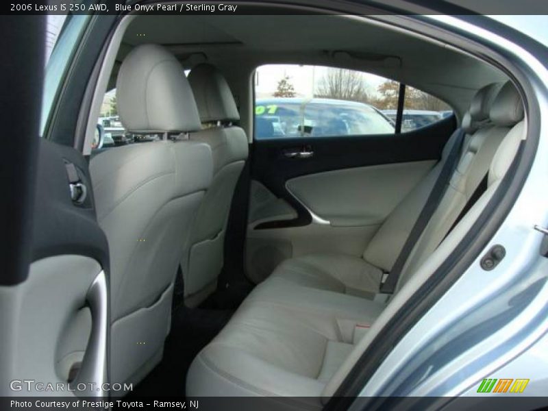 Blue Onyx Pearl / Sterling Gray 2006 Lexus IS 250 AWD