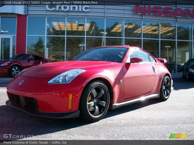 Nogaro Red / NISMO Black/Red 2008 Nissan 350Z NISMO Coupe