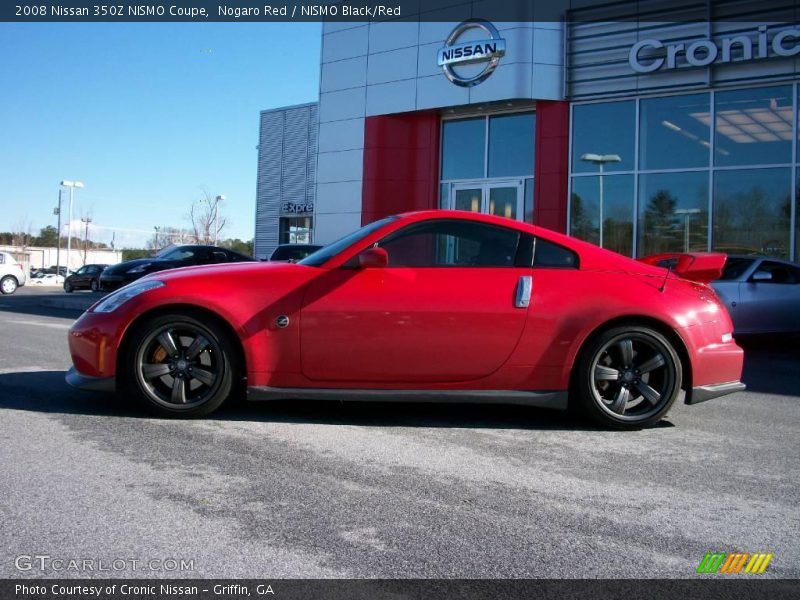 Nogaro Red / NISMO Black/Red 2008 Nissan 350Z NISMO Coupe