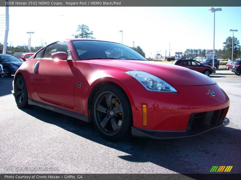 Nogaro Red / NISMO Black/Red 2008 Nissan 350Z NISMO Coupe