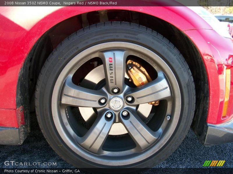 Nogaro Red / NISMO Black/Red 2008 Nissan 350Z NISMO Coupe