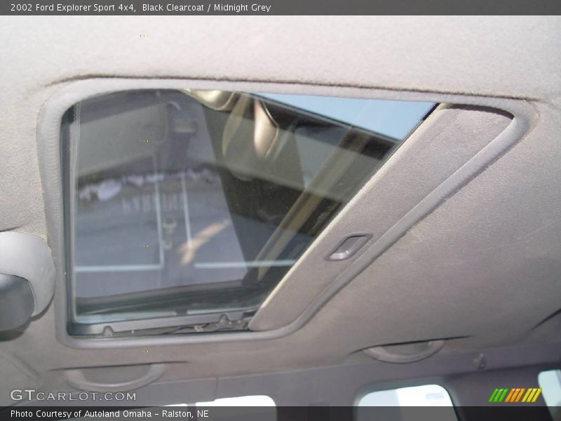 Black Clearcoat / Midnight Grey 2002 Ford Explorer Sport 4x4