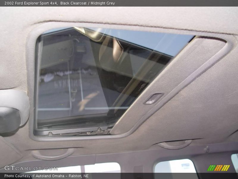 Black Clearcoat / Midnight Grey 2002 Ford Explorer Sport 4x4