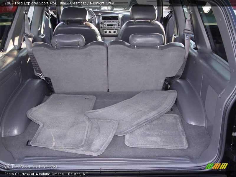 Black Clearcoat / Midnight Grey 2002 Ford Explorer Sport 4x4