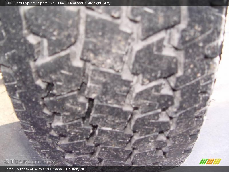 Black Clearcoat / Midnight Grey 2002 Ford Explorer Sport 4x4