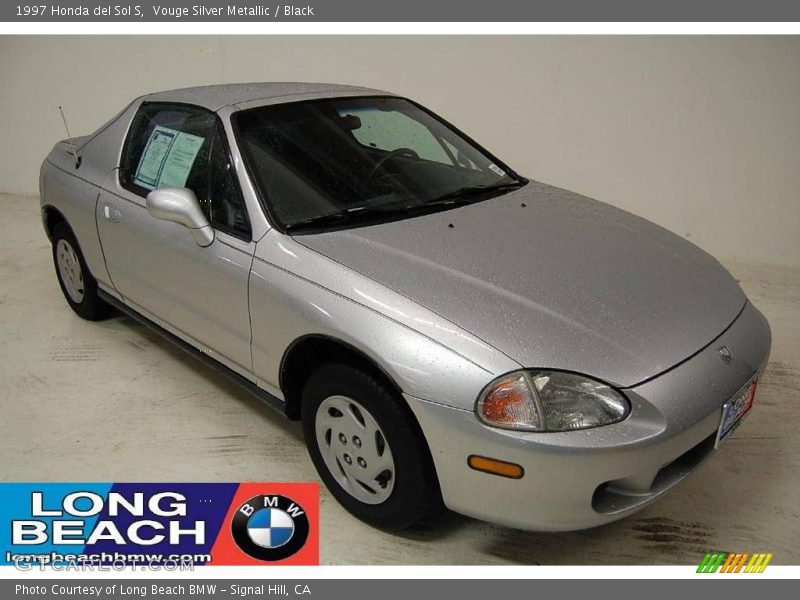 Vouge Silver Metallic / Black 1997 Honda del Sol S