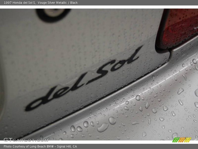 Vouge Silver Metallic / Black 1997 Honda del Sol S