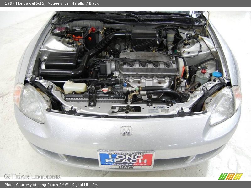 Vouge Silver Metallic / Black 1997 Honda del Sol S
