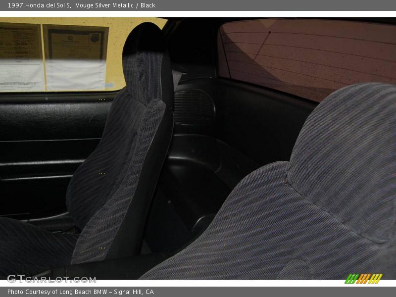Vouge Silver Metallic / Black 1997 Honda del Sol S