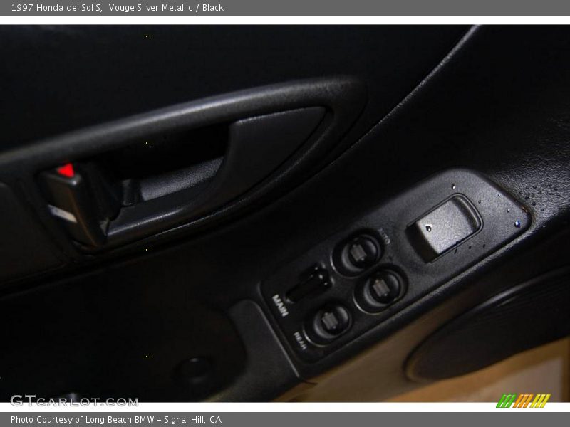 Vouge Silver Metallic / Black 1997 Honda del Sol S