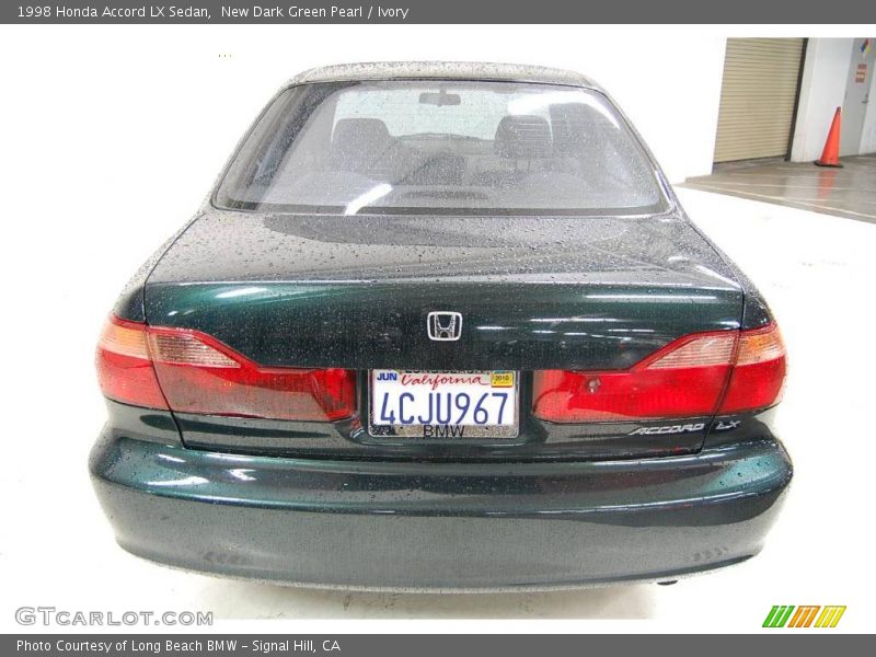 New Dark Green Pearl / Ivory 1998 Honda Accord LX Sedan