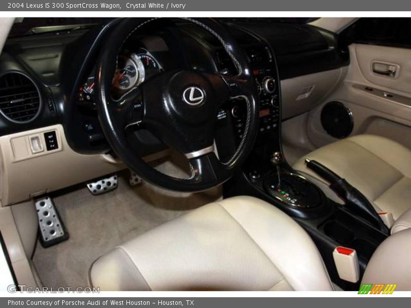 Crystal White / Ivory 2004 Lexus IS 300 SportCross Wagon