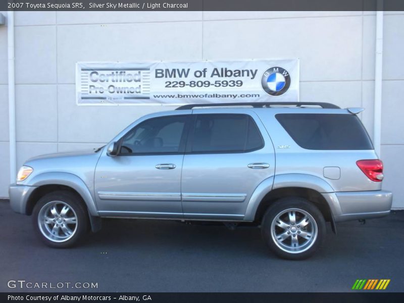 Silver Sky Metallic / Light Charcoal 2007 Toyota Sequoia SR5