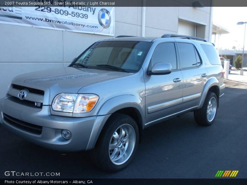 Silver Sky Metallic / Light Charcoal 2007 Toyota Sequoia SR5