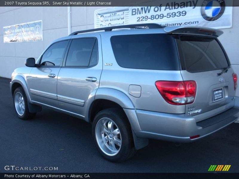 Silver Sky Metallic / Light Charcoal 2007 Toyota Sequoia SR5