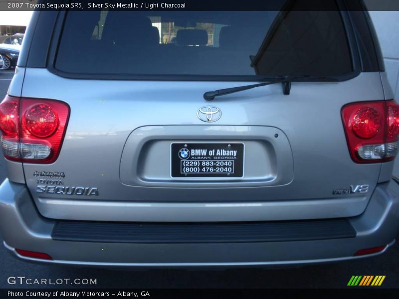 Silver Sky Metallic / Light Charcoal 2007 Toyota Sequoia SR5