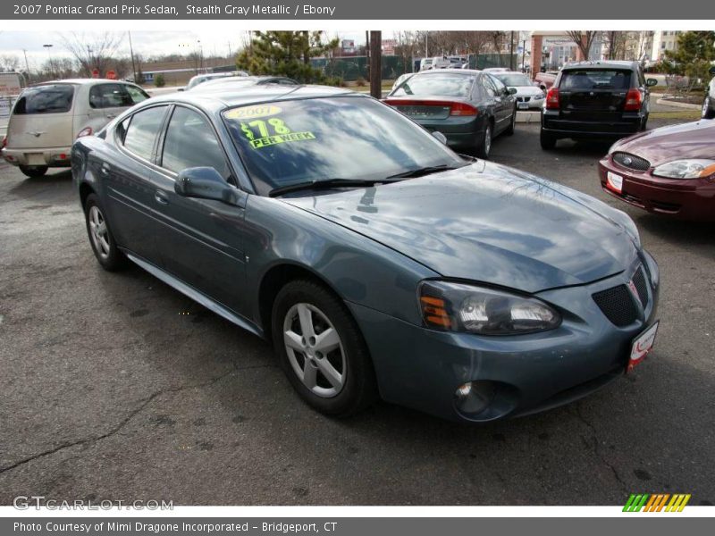Stealth Gray Metallic / Ebony 2007 Pontiac Grand Prix Sedan