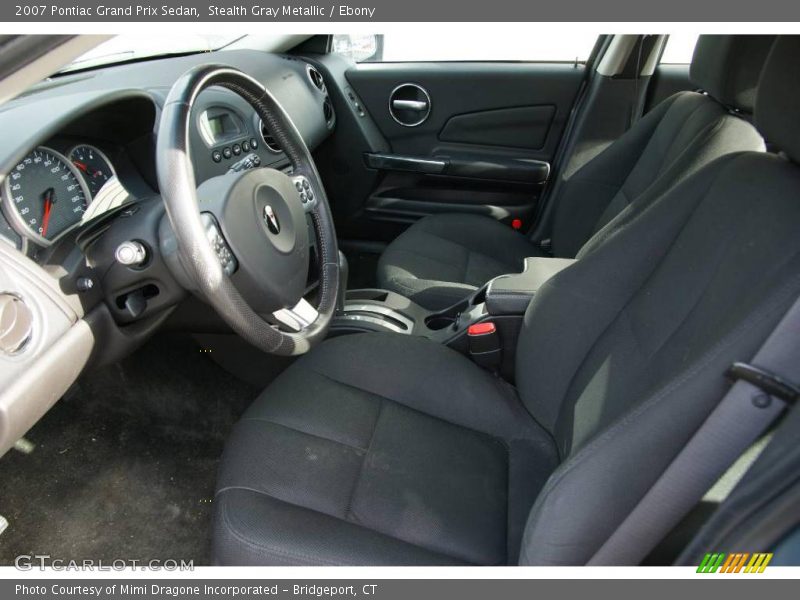 Stealth Gray Metallic / Ebony 2007 Pontiac Grand Prix Sedan