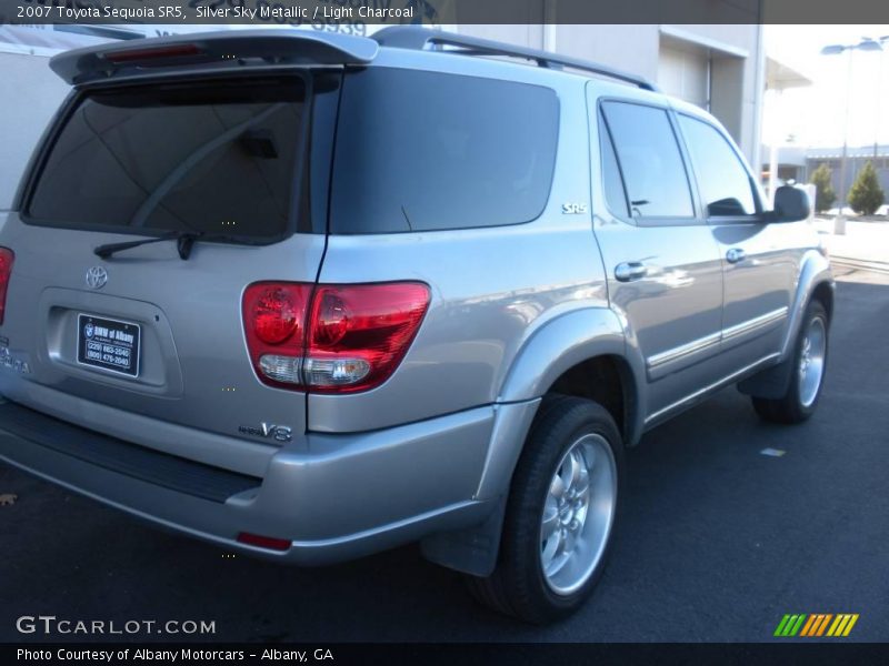 Silver Sky Metallic / Light Charcoal 2007 Toyota Sequoia SR5
