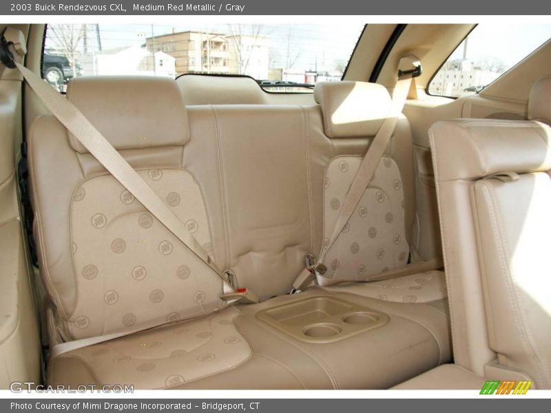 Medium Red Metallic / Gray 2003 Buick Rendezvous CXL