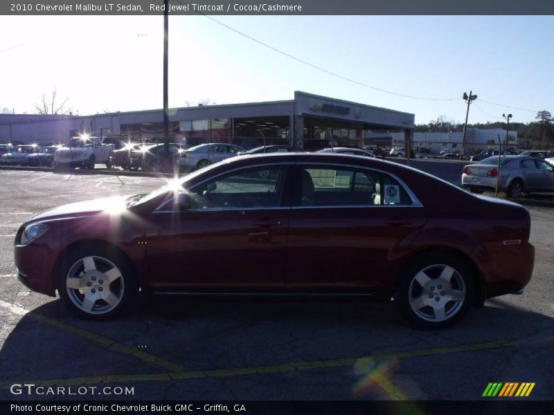 Red Jewel Tintcoat / Cocoa/Cashmere 2010 Chevrolet Malibu LT Sedan