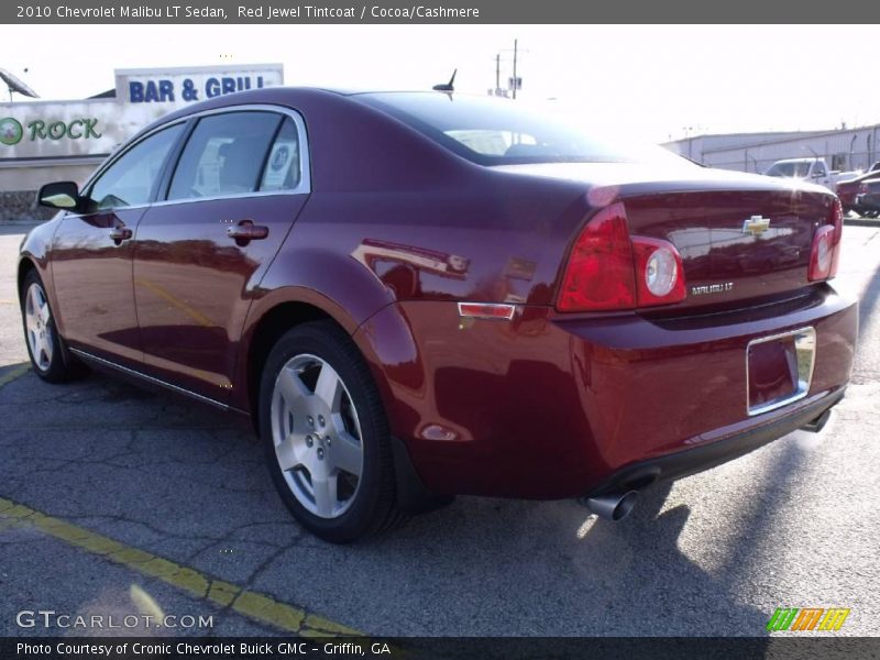 Red Jewel Tintcoat / Cocoa/Cashmere 2010 Chevrolet Malibu LT Sedan