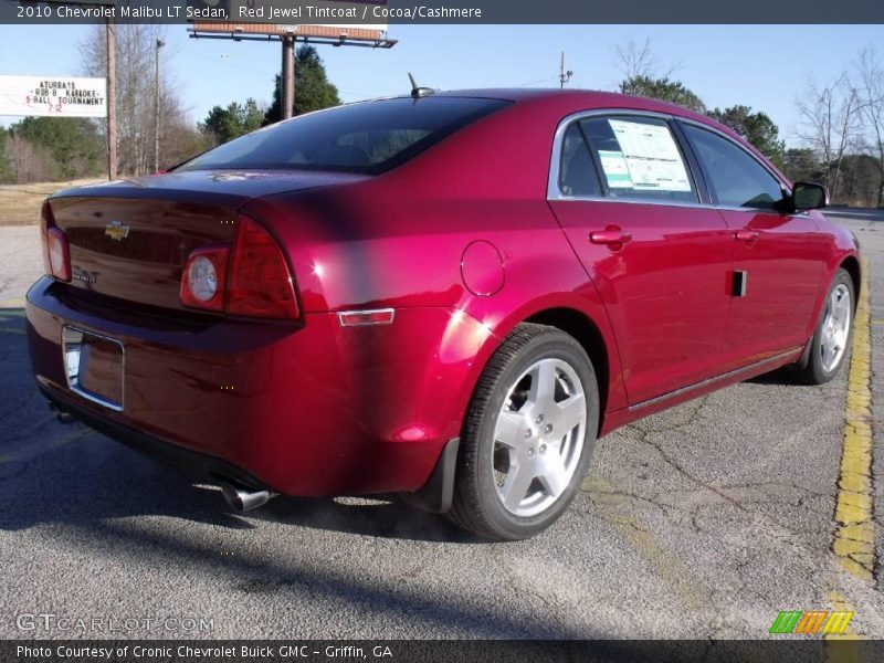 Red Jewel Tintcoat / Cocoa/Cashmere 2010 Chevrolet Malibu LT Sedan