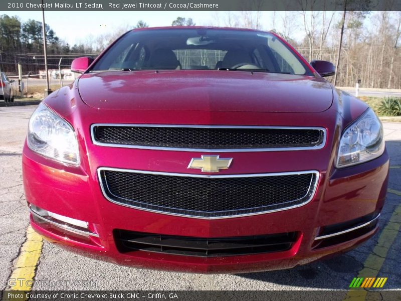 Red Jewel Tintcoat / Cocoa/Cashmere 2010 Chevrolet Malibu LT Sedan