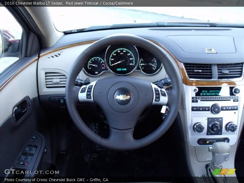 Red Jewel Tintcoat / Cocoa/Cashmere 2010 Chevrolet Malibu LT Sedan