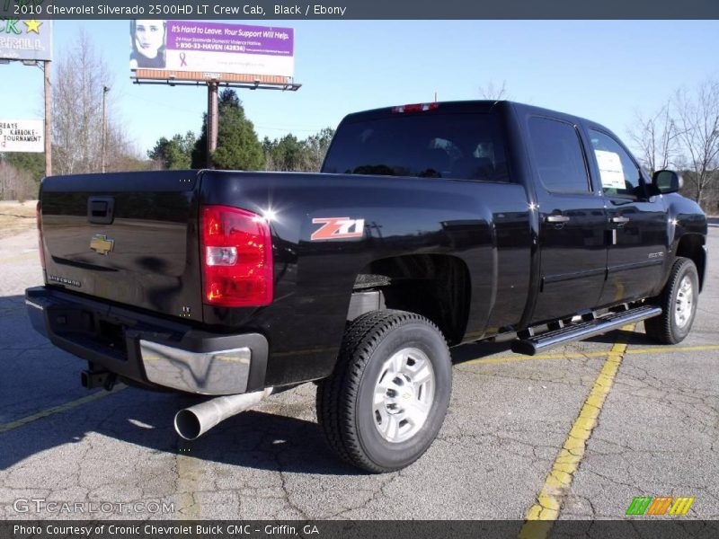 Black / Ebony 2010 Chevrolet Silverado 2500HD LT Crew Cab