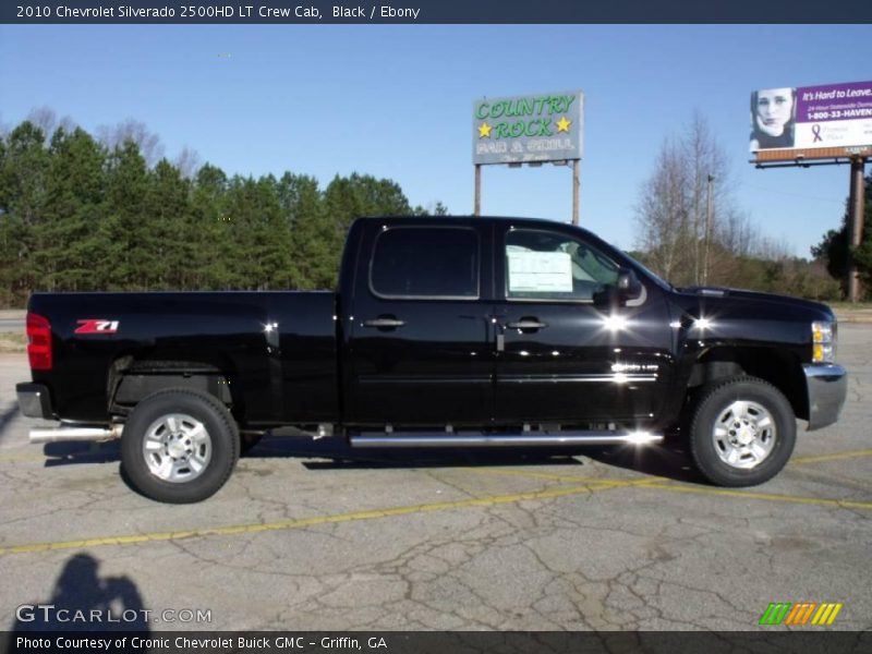 Black / Ebony 2010 Chevrolet Silverado 2500HD LT Crew Cab