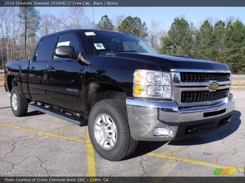 Black / Ebony 2010 Chevrolet Silverado 2500HD LT Crew Cab