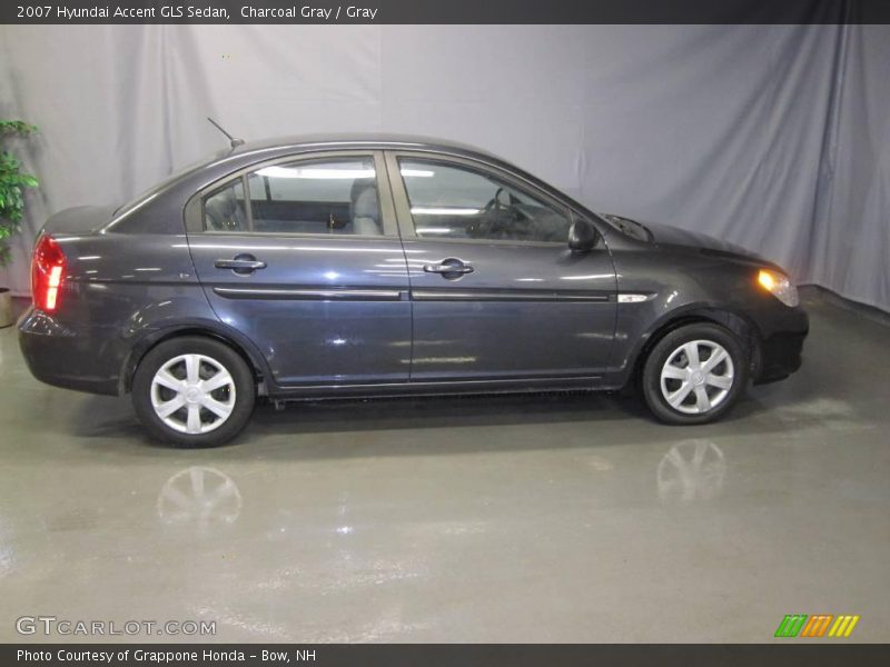 Charcoal Gray / Gray 2007 Hyundai Accent GLS Sedan