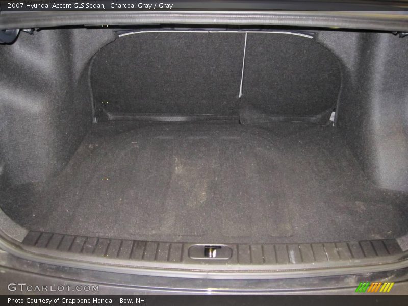 Charcoal Gray / Gray 2007 Hyundai Accent GLS Sedan