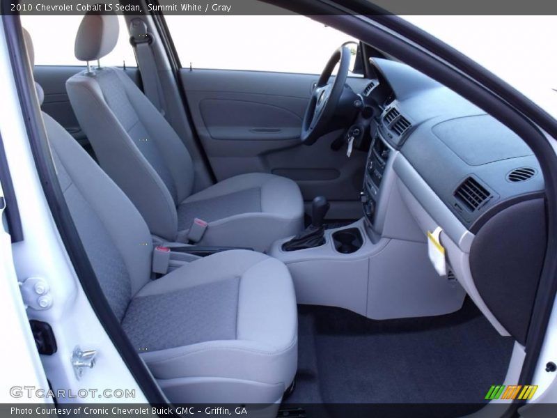 Summit White / Gray 2010 Chevrolet Cobalt LS Sedan